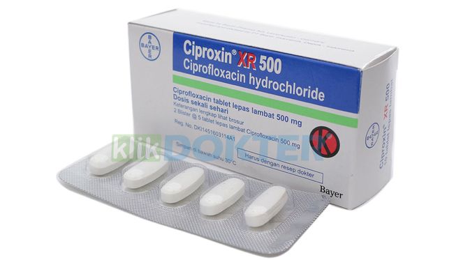 Ciprofloxacin hcl obat apa