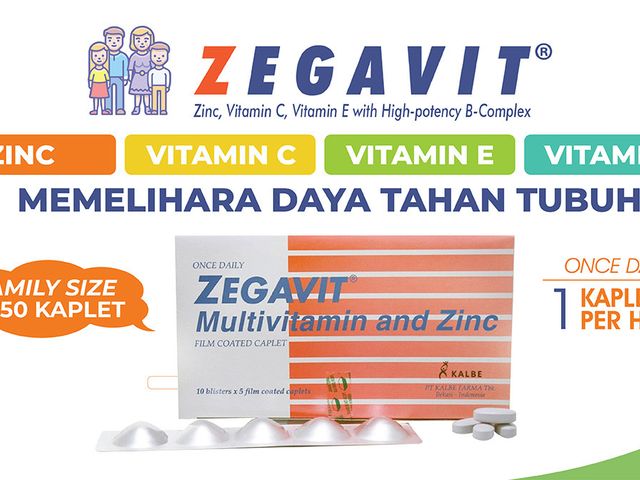 Multivitamin yang mengandung vitamin c d e dan zinc
