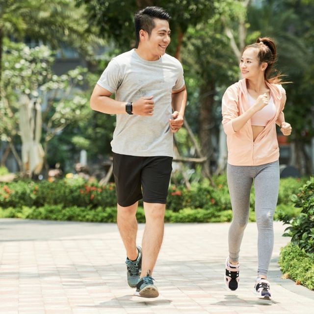 latihan jogging yang dilakukan dengan baik teratur dan sistematis akan berpengaruh pada